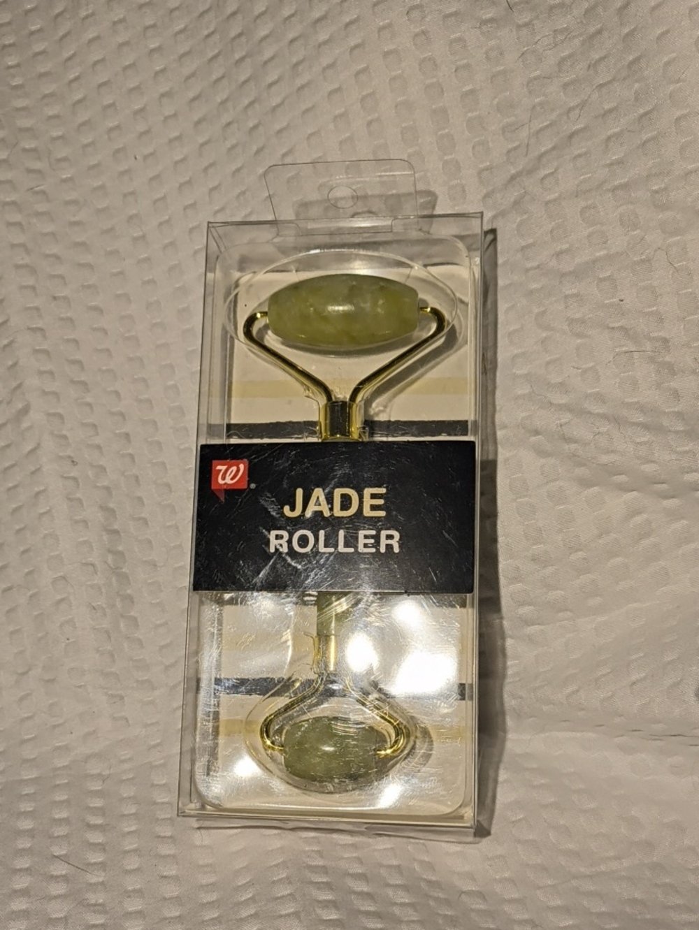 Walgreens Green Jade Roller — Facial Massage & Depuffing Tool
